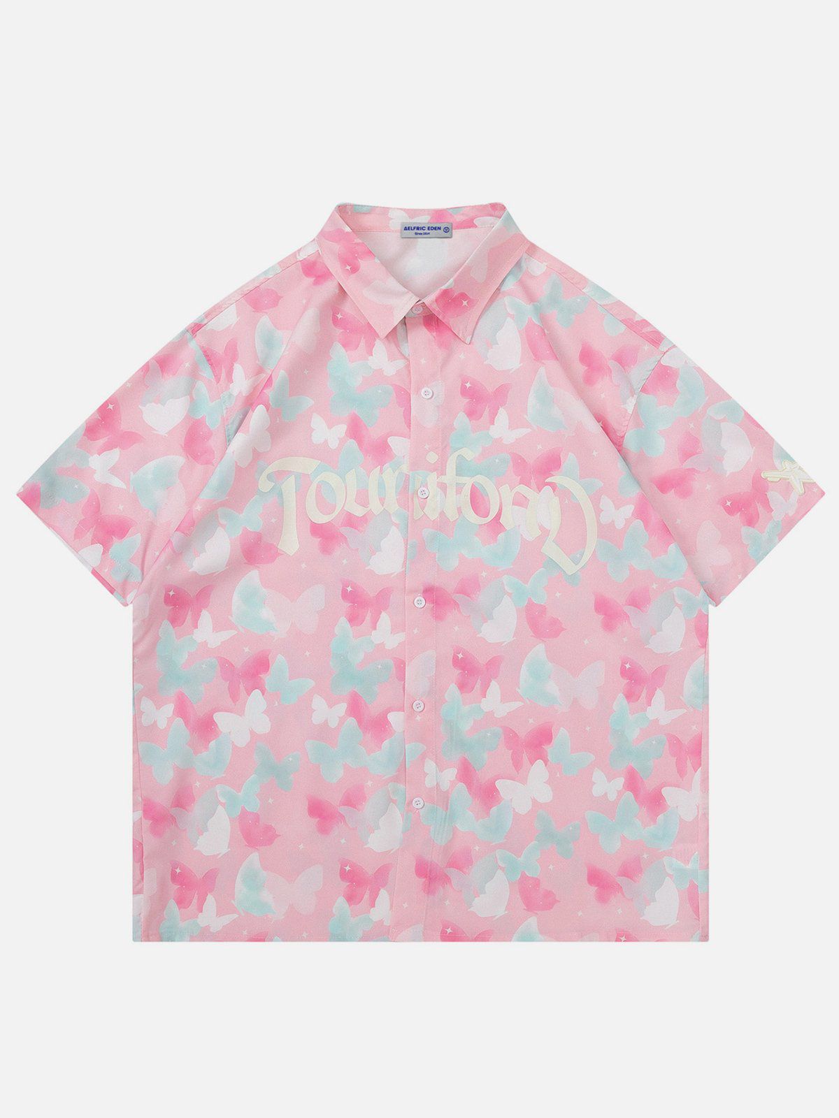 Aelfric Eden Butterfly All-Over Print Short Sleeve Shirts sold by Aelfric Eden product image thumbnail 2