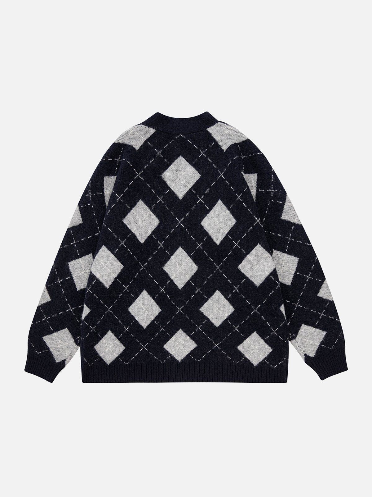 Aelfric Eden Vintage Argyle Embroidery Cardigan sold by Aelfric Eden product image thumbnail 2