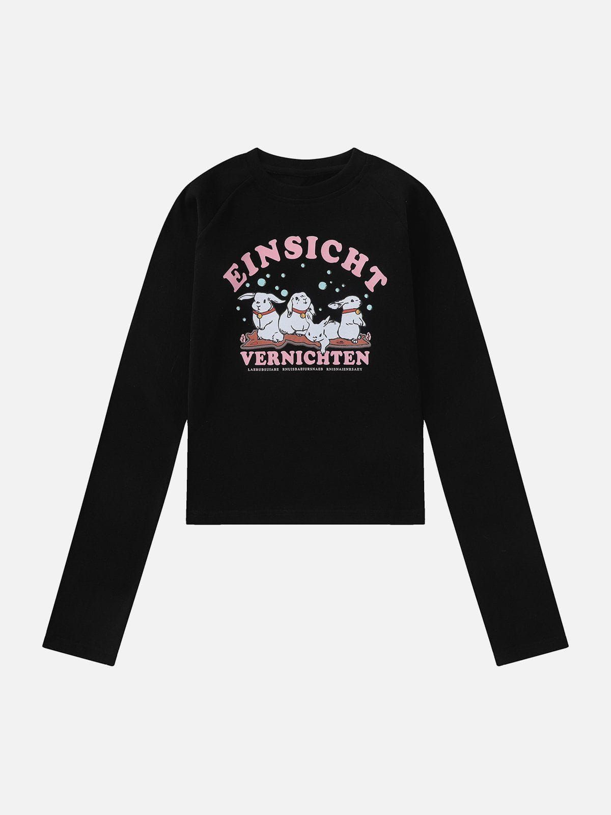 Bunny Print Long Sleeve sold by Aelfric Eden product image thumbnail 3