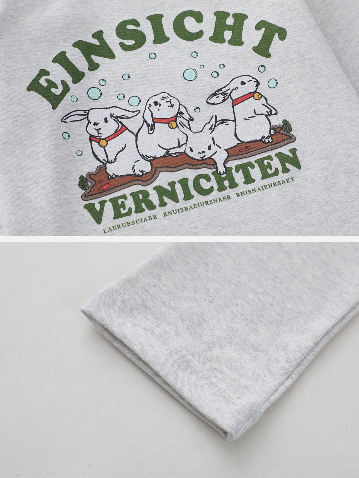 Bunny Print Long Sleeve sold by Aelfric Eden product image thumbnail 5