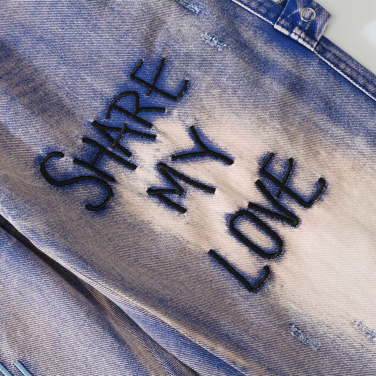 Aelfric Eden Graffiti Embroidered Jeans sold by Aelfric Eden product image thumbnail 6