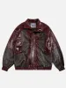 Aelfric Eden Patchwork Faux Leather Jacket sold by Aelfric Eden