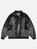Aelfric Eden Patchwork Faux Leather Jacket sold by Aelfric Eden