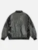 Aelfric Eden Patchwork Faux Leather Jacket sold by Aelfric Eden
