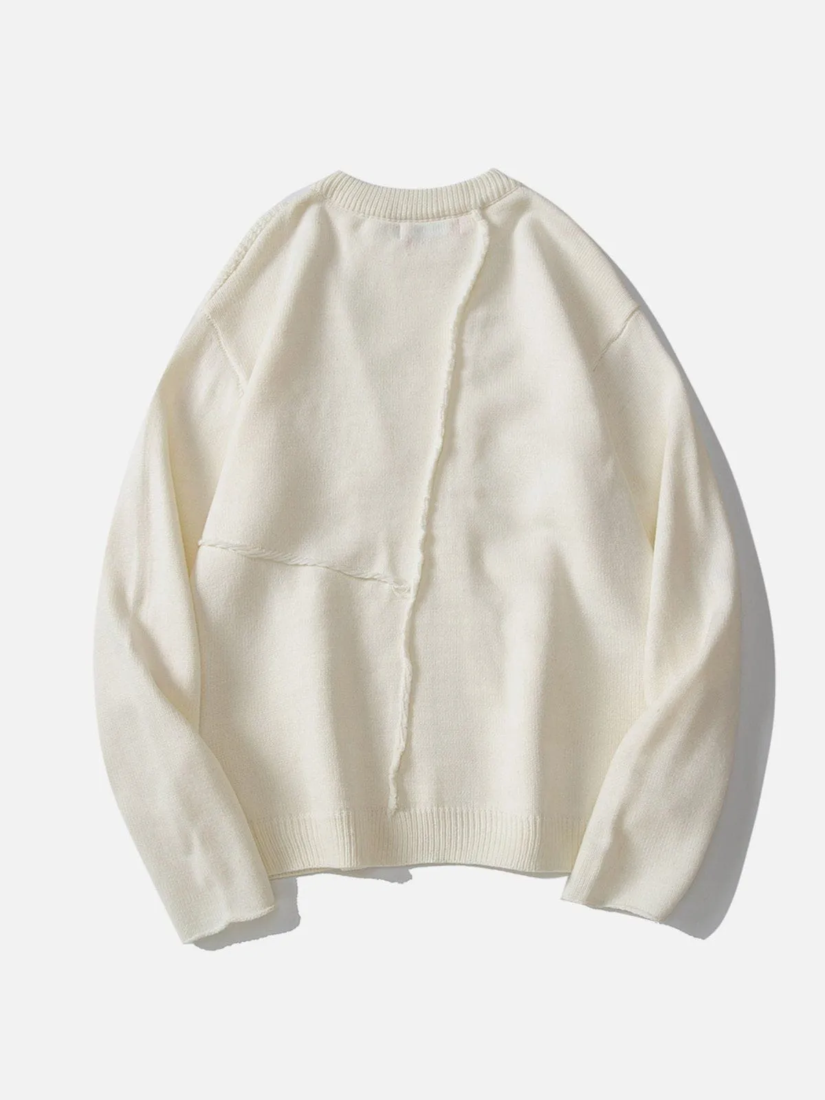 Aelfric Eden Solid Mesh Patchwork Sweater sold by Aelfric Eden product image thumbnail 4