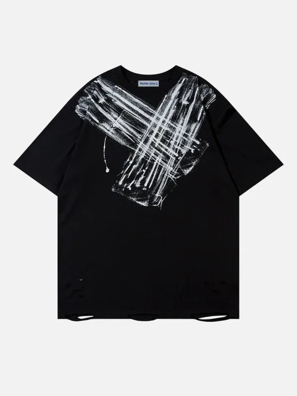 Aelfric Eden Graffiti Distressed Tee sold by Aelfric Eden