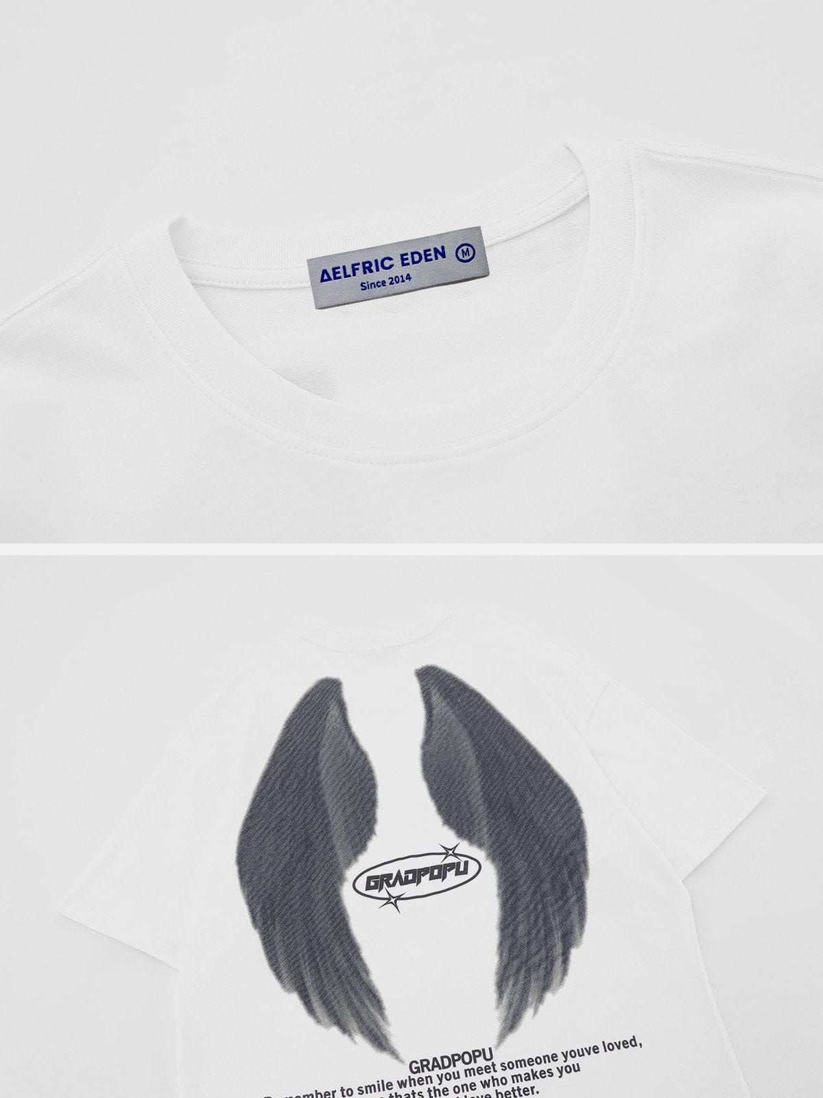 Aelfric Eden Wing Print Tee sold by Aelfric Eden product image thumbnail 5