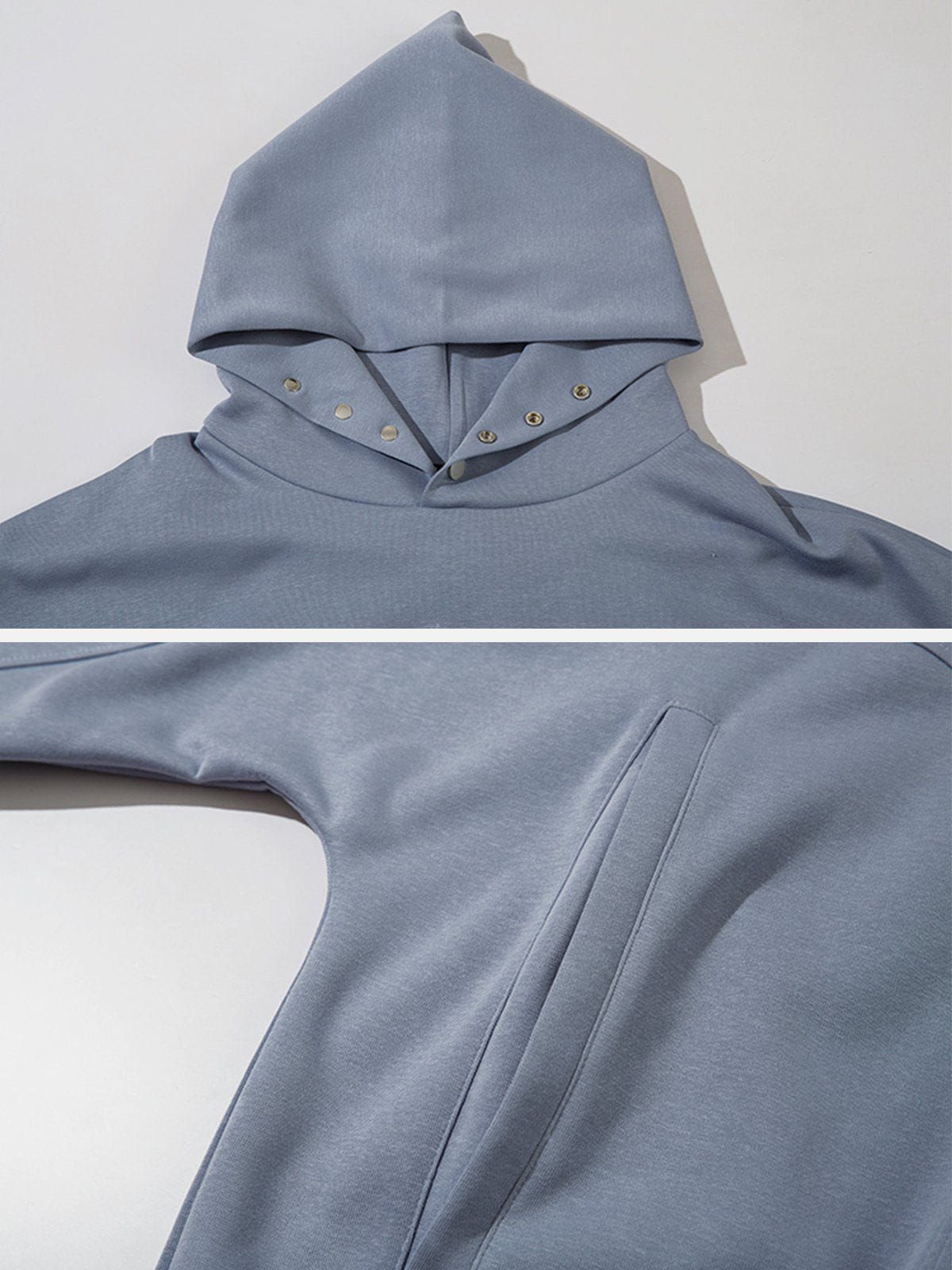 Aelfric Eden Solid Button Hoodie sold by Aelfric Eden product image thumbnail 5