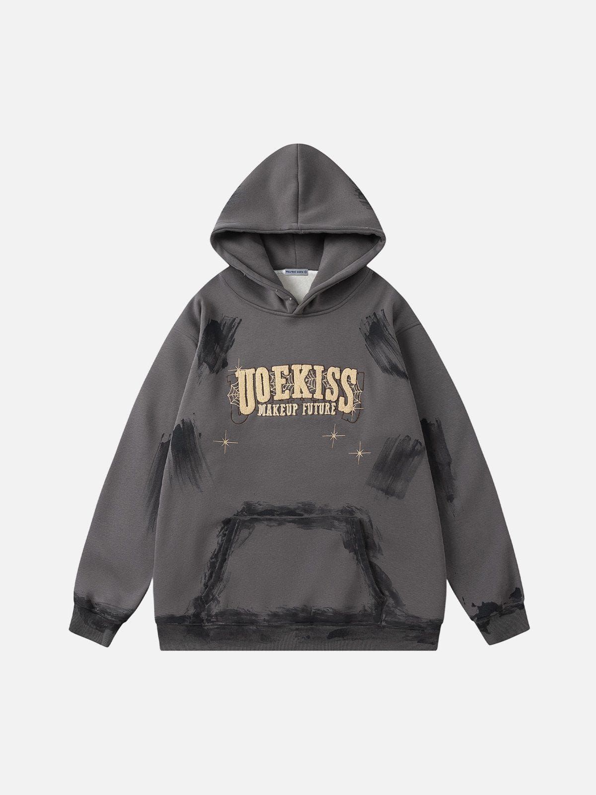 Aelfric Eden Mud Dye Spray Embroidered Hoodie sold by Aelfric Eden