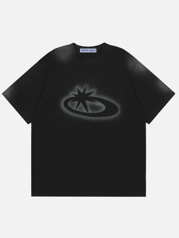 Aelfric Eden Circle Star Print Tee sold by Aelfric Eden