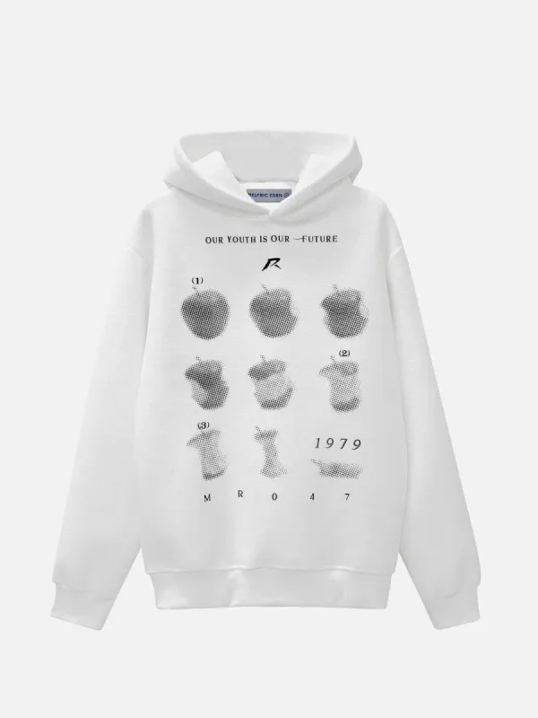 Aelfric Eden Apple Print Hoodie sold by Aelfric Eden