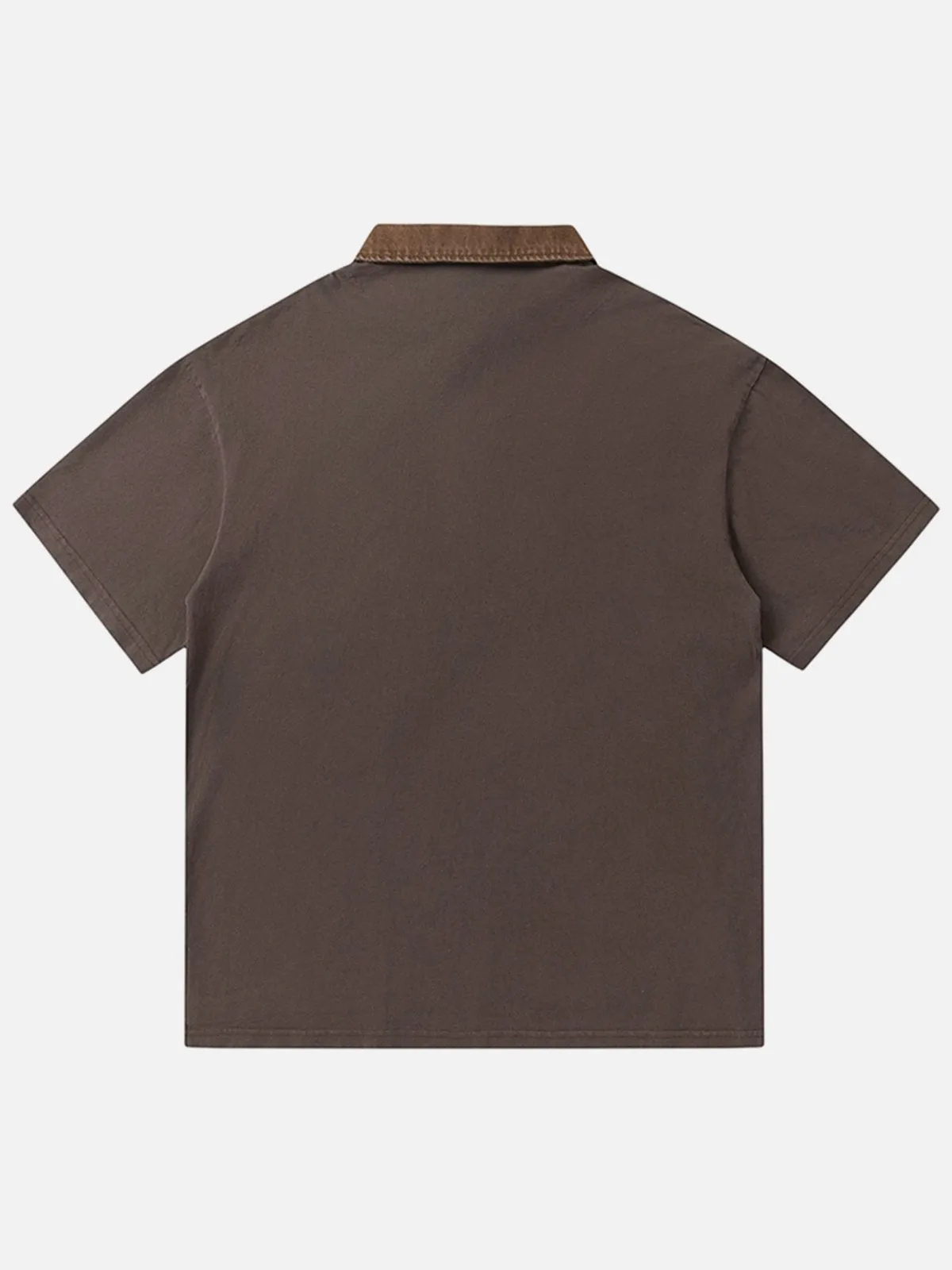 Aelfric Eden Skull Print Polo Tee sold by Aelfric Eden product image thumbnail 4