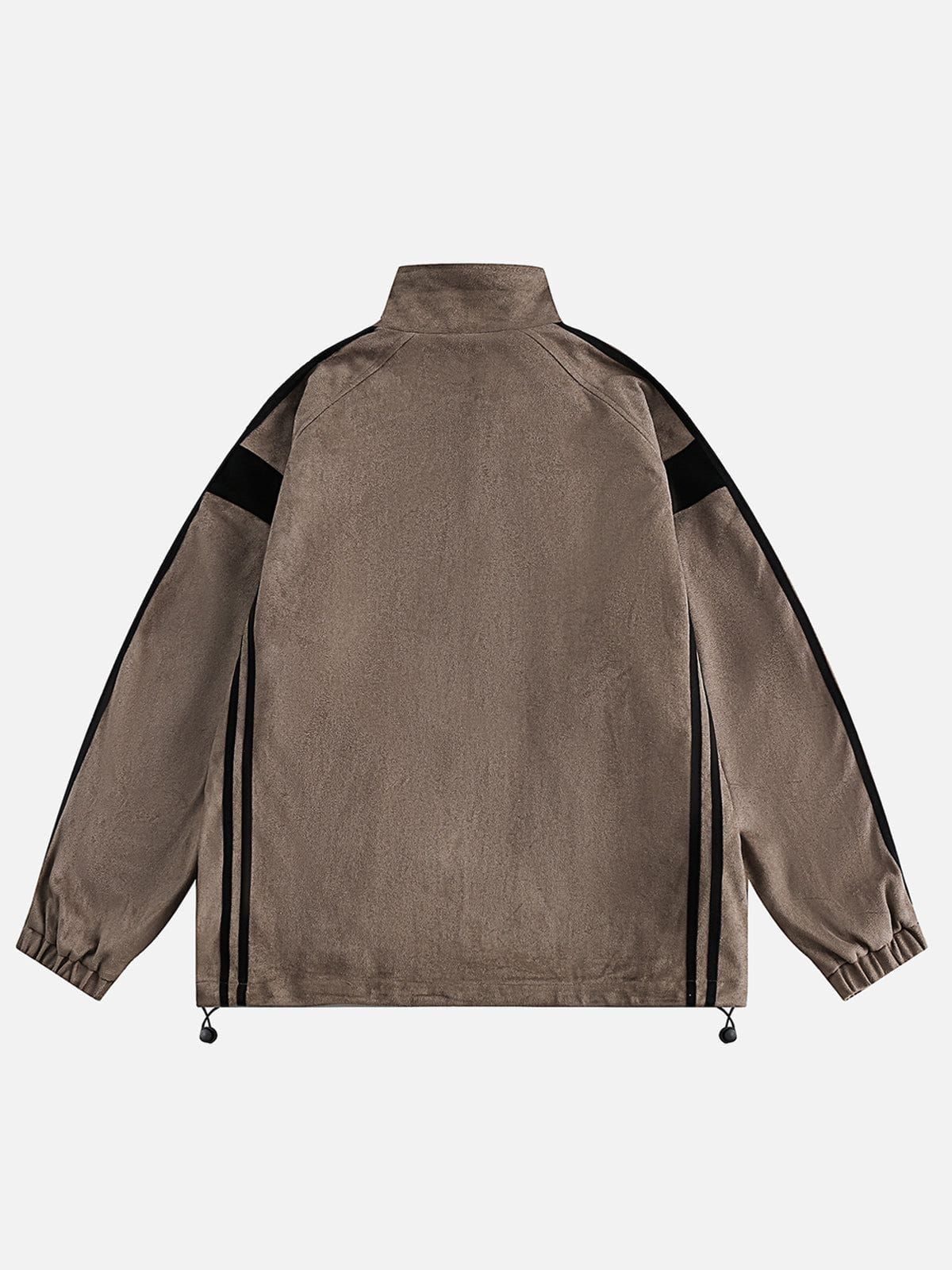 Aelfric Eden Drawstring Suede Jacket sold by Aelfric Eden product image thumbnail 3