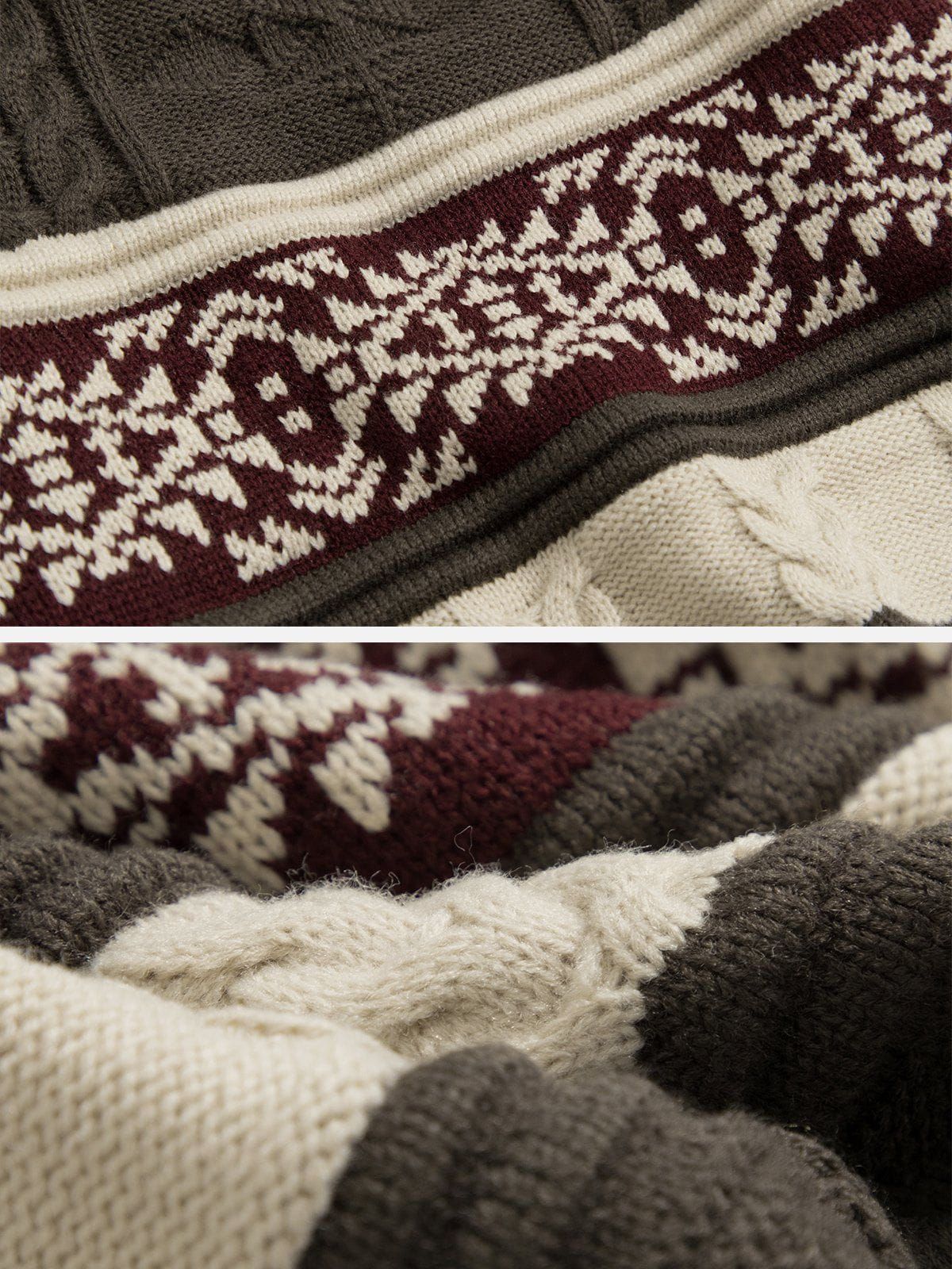 Aelfric Eden Vintage Jacquard Sweater sold by Aelfric Eden product image thumbnail 5