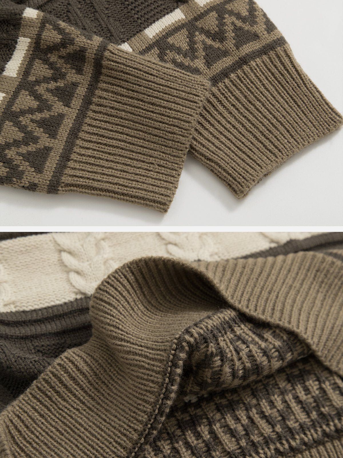 Aelfric Eden Vintage Jacquard Sweater sold by Aelfric Eden product image thumbnail 6