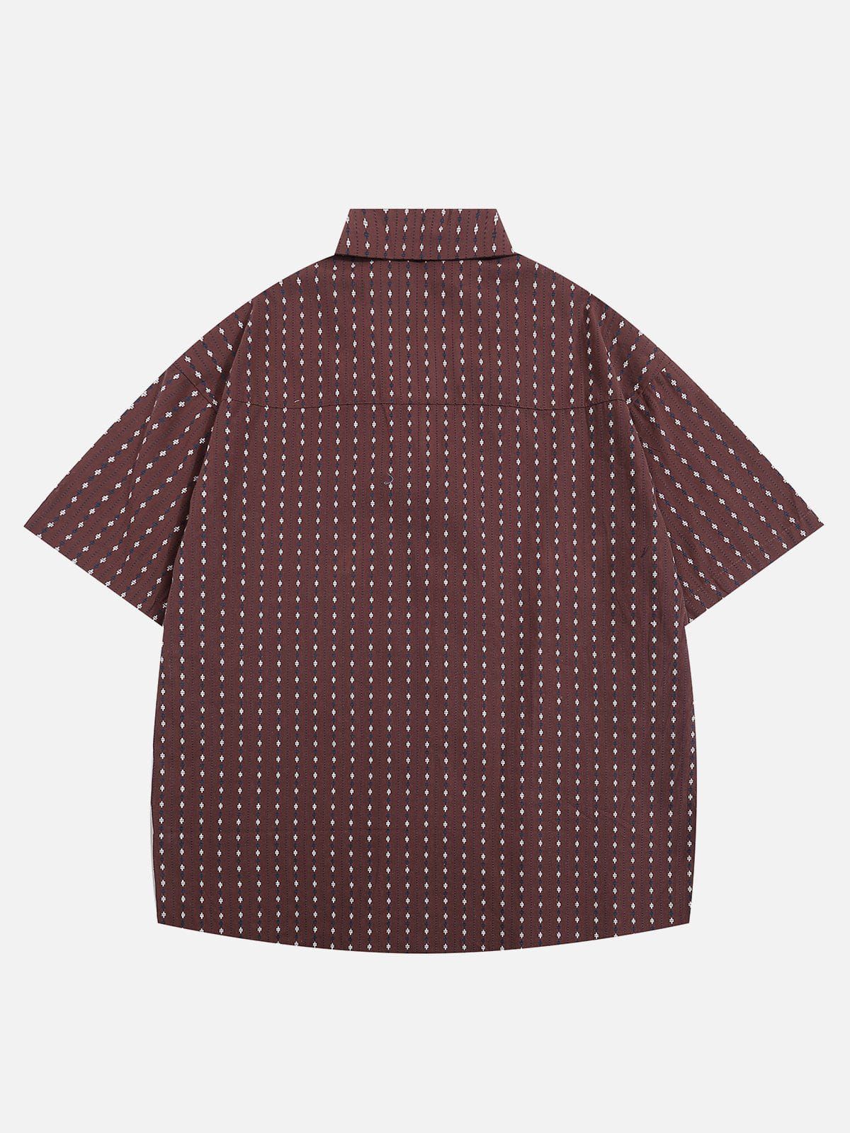 Aelfric Eden Camel Short Sleeve Shirt sold by Aelfric Eden product image thumbnail 3