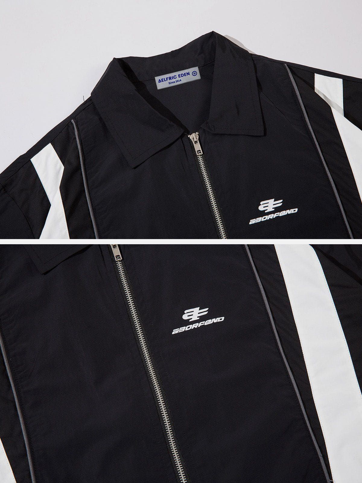 Aelfric Eden Patchwork Color Block Short Sleeve Shirts sold by Aelfric Eden product image thumbnail 4