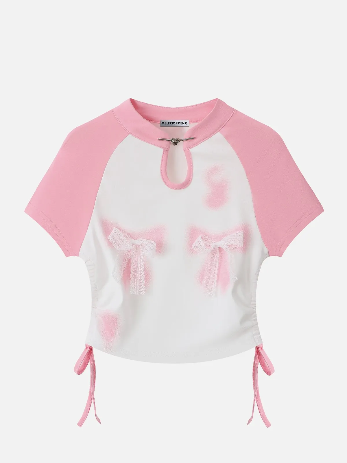 Aelfric Eden Lace Bow Drawstring Tee sold by Aelfric Eden product image thumbnail 2