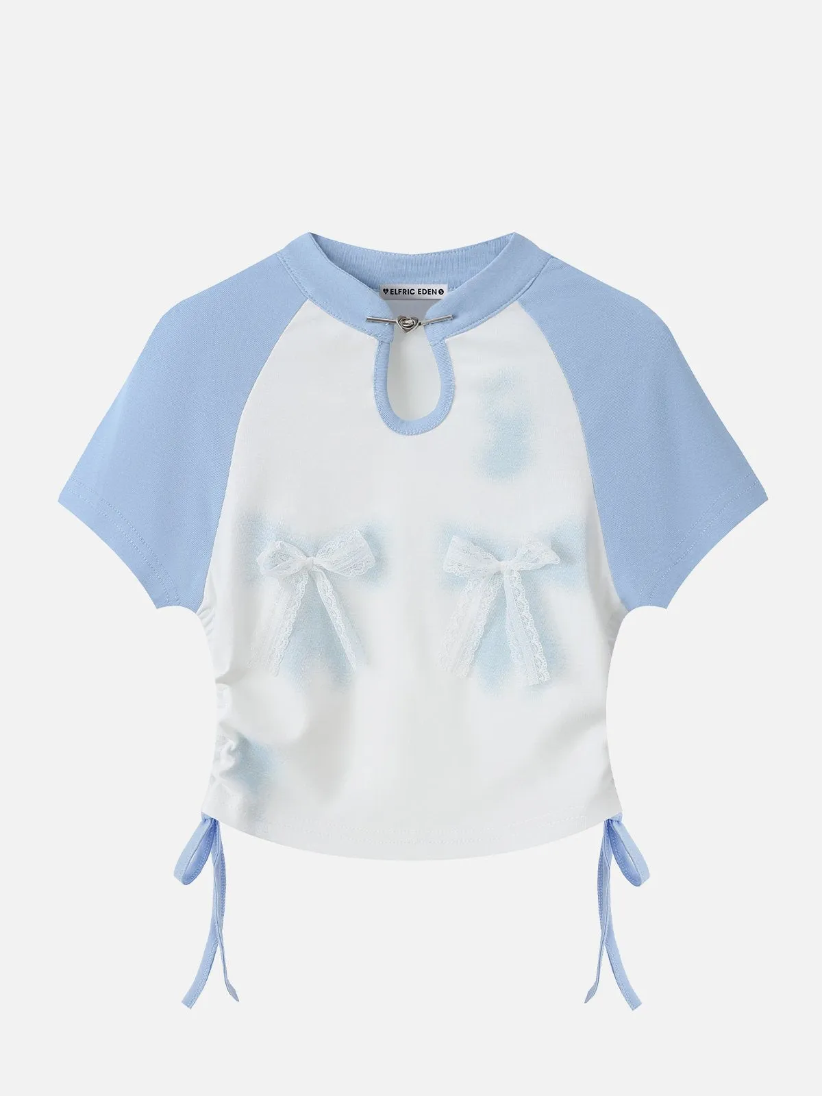 Aelfric Eden Lace Bow Drawstring Tee sold by Aelfric Eden