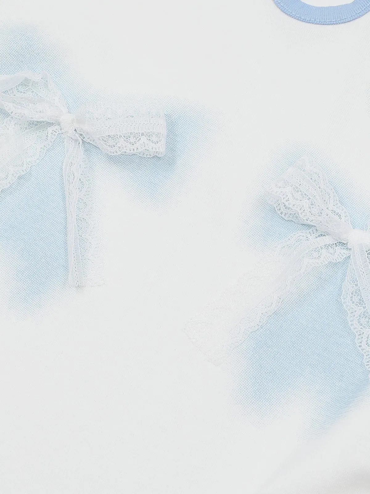 Aelfric Eden Lace Bow Drawstring Tee sold by Aelfric Eden product image thumbnail 4