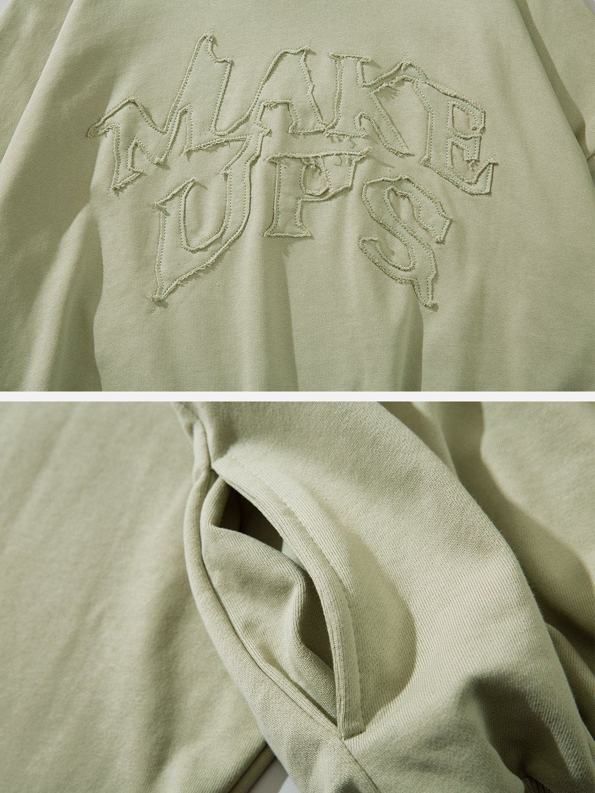 Aelfric Eden Applique Embroidery Letter Hoodie sold by Aelfric Eden product image thumbnail 4