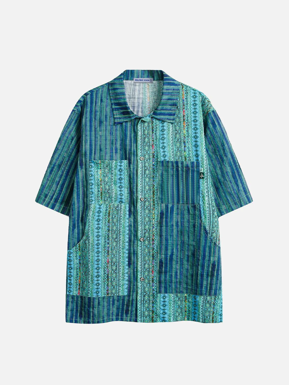 Aelfric Eden Ethnic Style Short Sleeve Shirt sold by Aelfric Eden