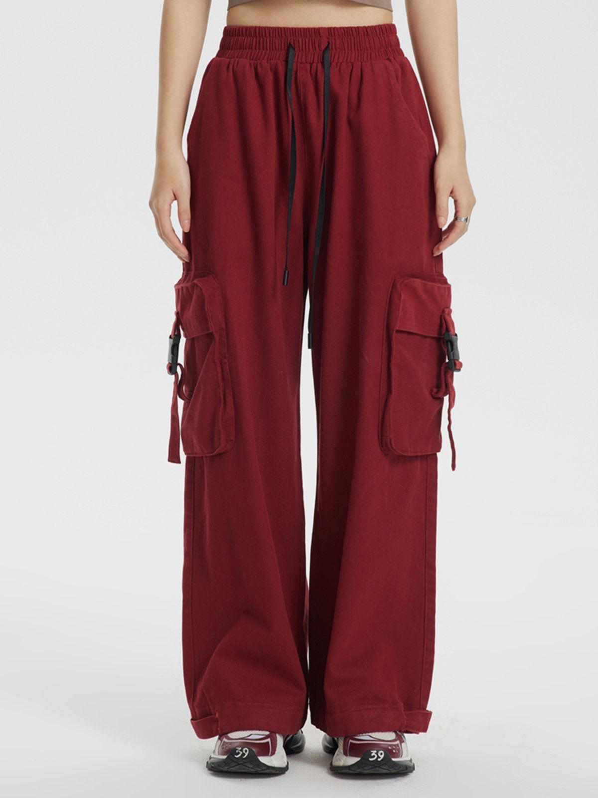 Multi Big Pocket Drawstring Pants sold by Aelfric Eden product image thumbnail 4