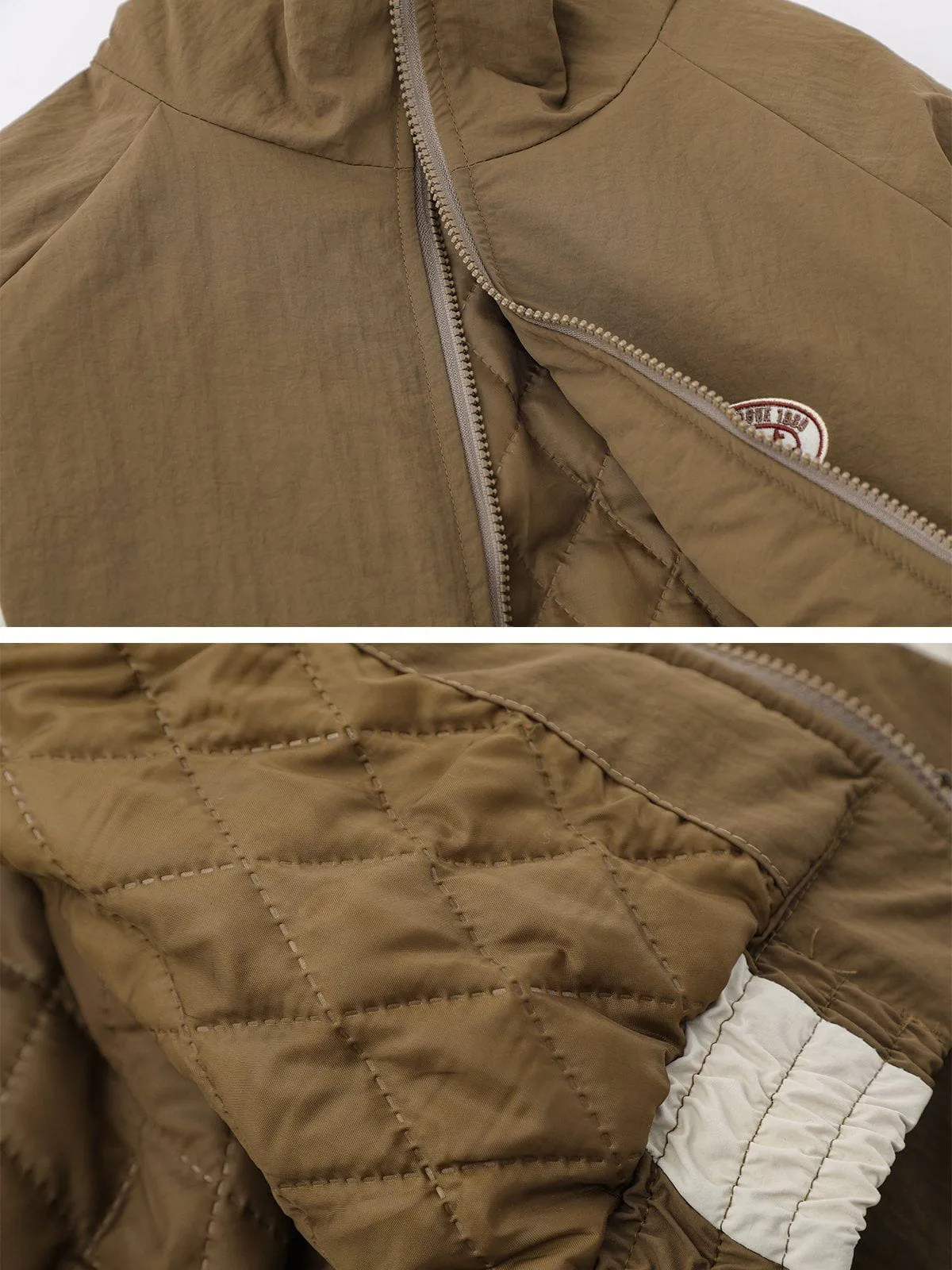 Aelfric Eden Color Block Patchwork Coat sold by Aelfric Eden product image thumbnail 4