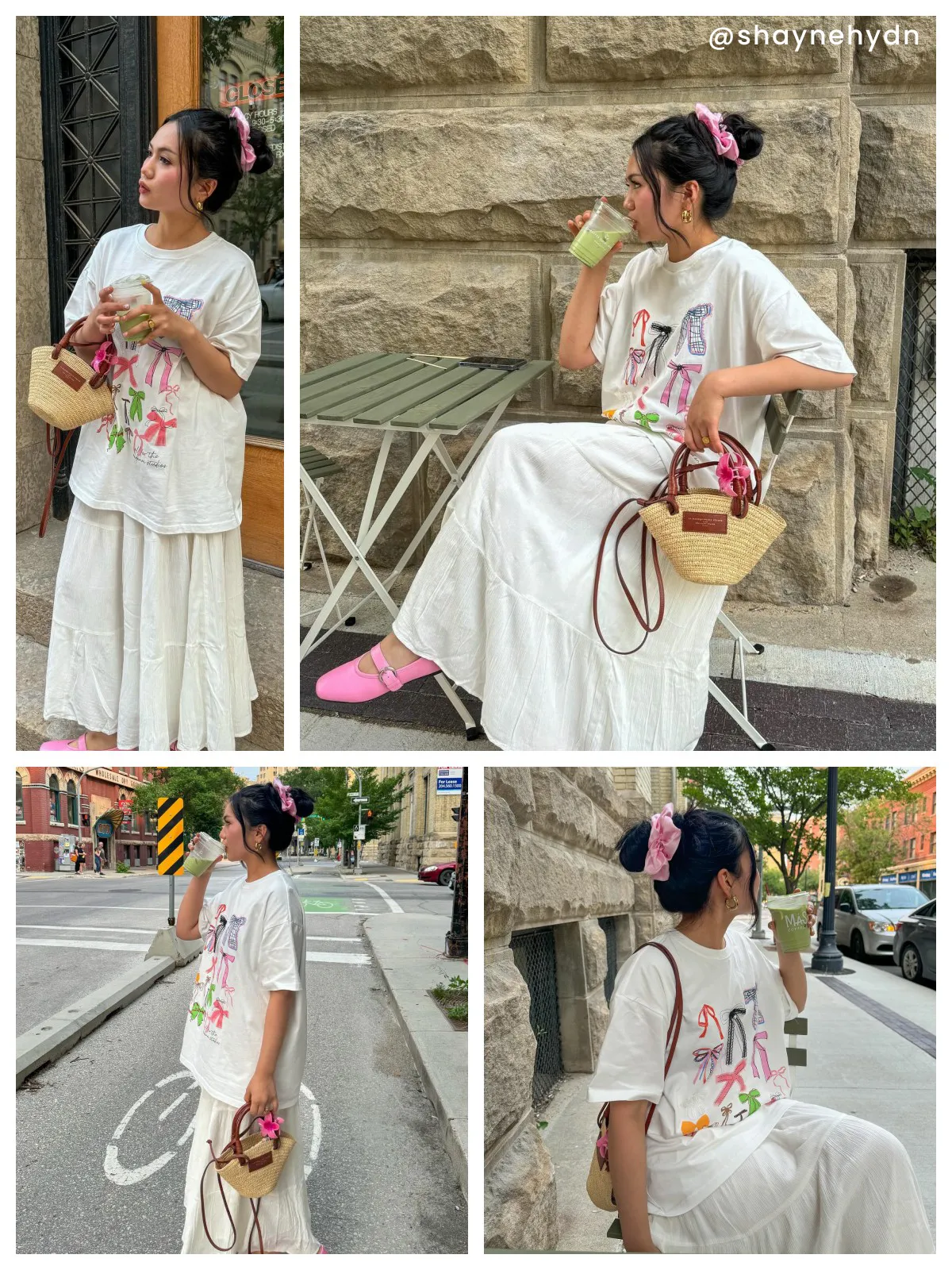 Aelfric Eden Layered Playful Bow Tee sold by Aelfric Eden product image thumbnail 2