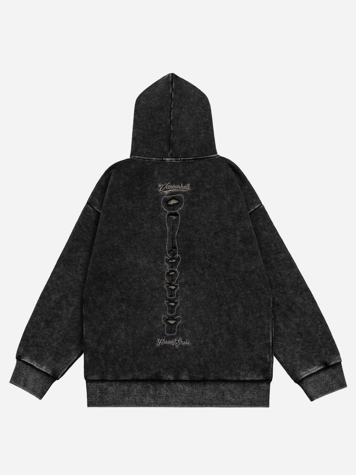 Aelfric Eden Distressed Skeleton Elements Hoodie sold by Aelfric Eden product image thumbnail 3