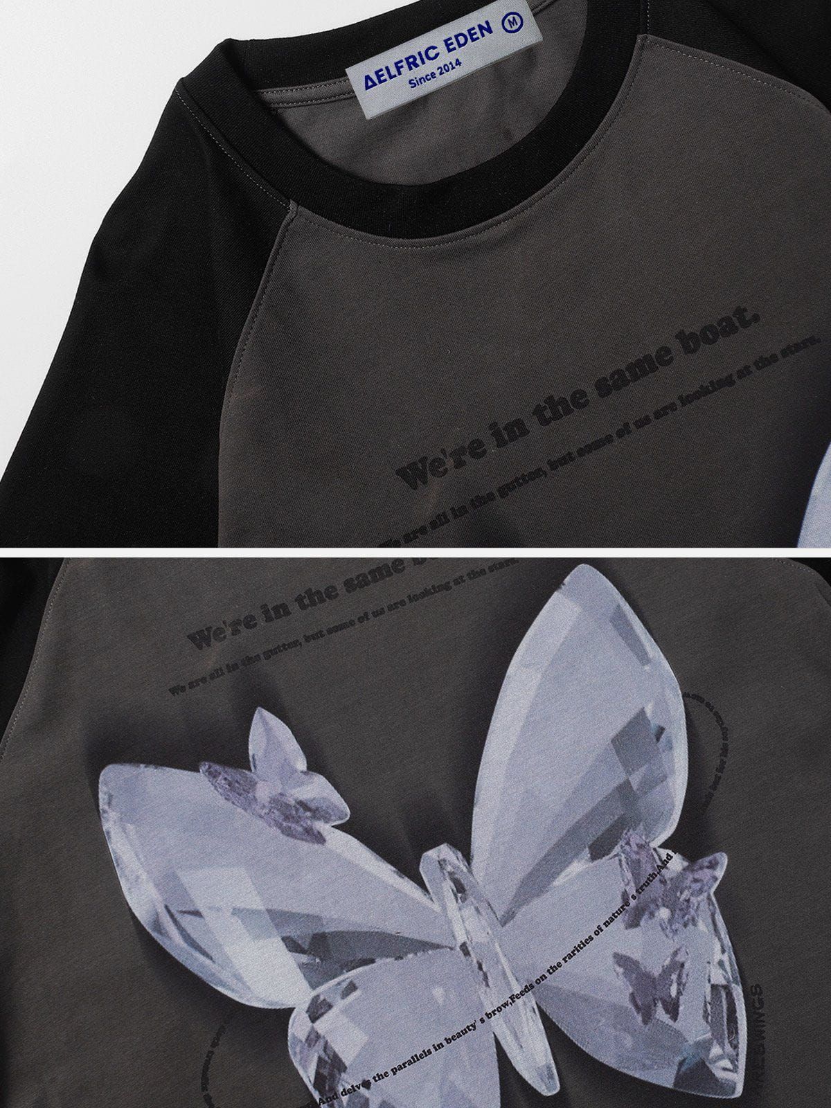 Aelfric Eden Butterfly Print Tee sold by Aelfric Eden product image thumbnail 5