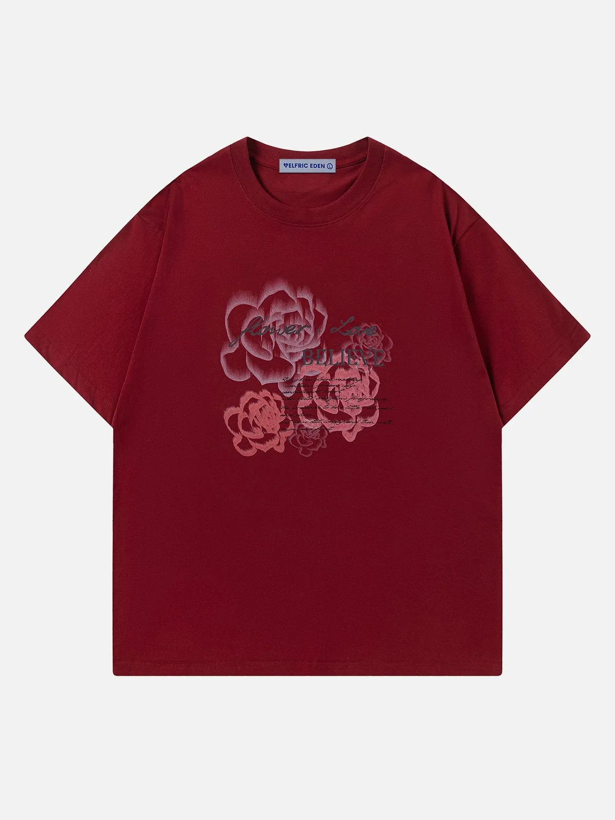 Aelfric Eden Blurring Rose Print Tee sold by Aelfric Eden