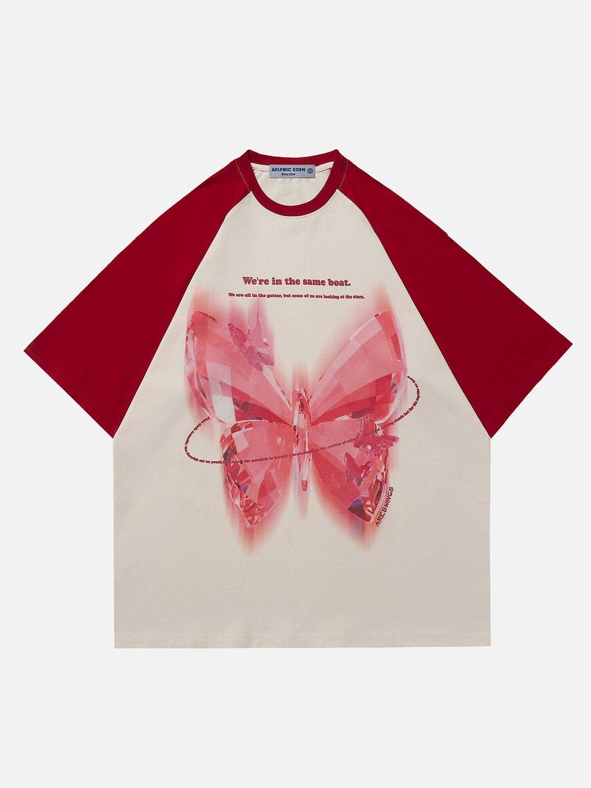 Aelfric Eden Butterfly Print Tee sold by Aelfric Eden product image thumbnail 2