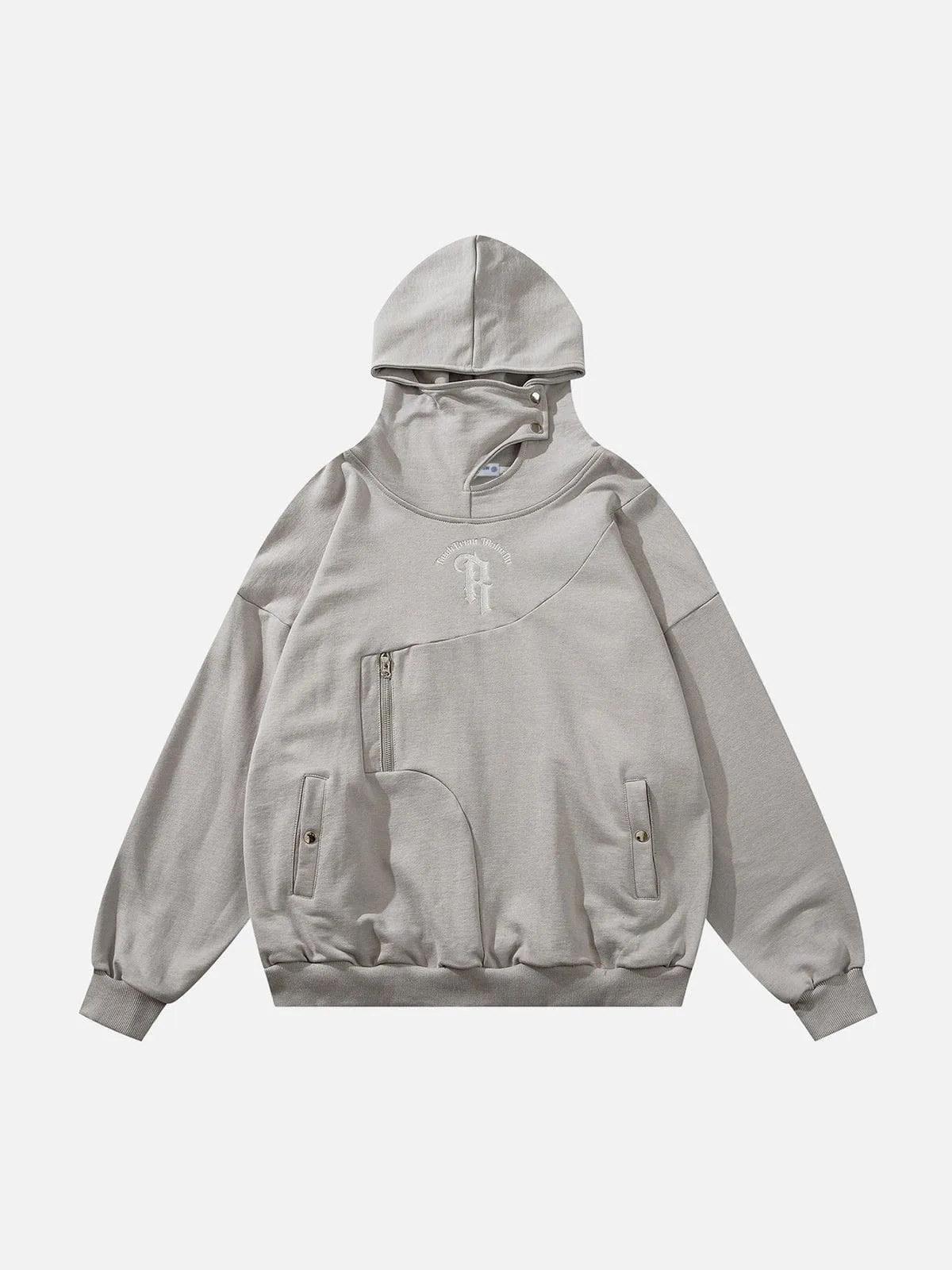 Aelfric Eden Patchwork Embroidery Hoodie sold by Aelfric Eden