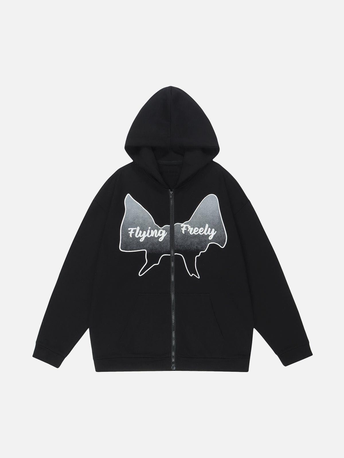 Aelfric Eden Gradient Bow Print Hoodie sold by Aelfric Eden
