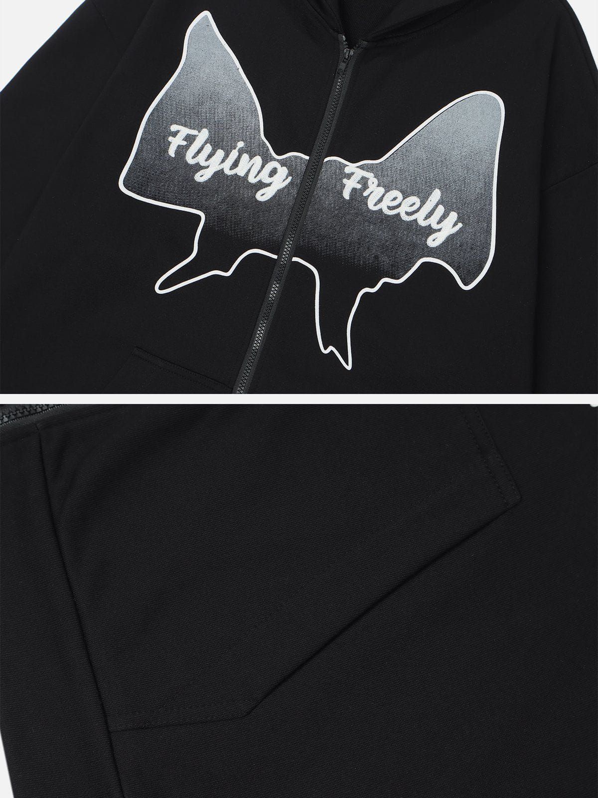Aelfric Eden Gradient Bow Print Hoodie sold by Aelfric Eden product image thumbnail 3