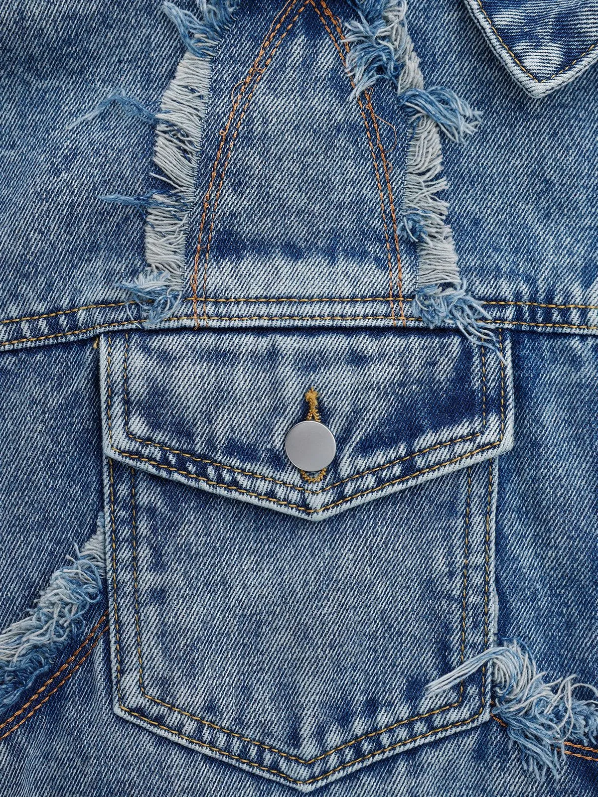 Aelfric Eden Patch Denim Jacket sold by Aelfric Eden product image thumbnail 4