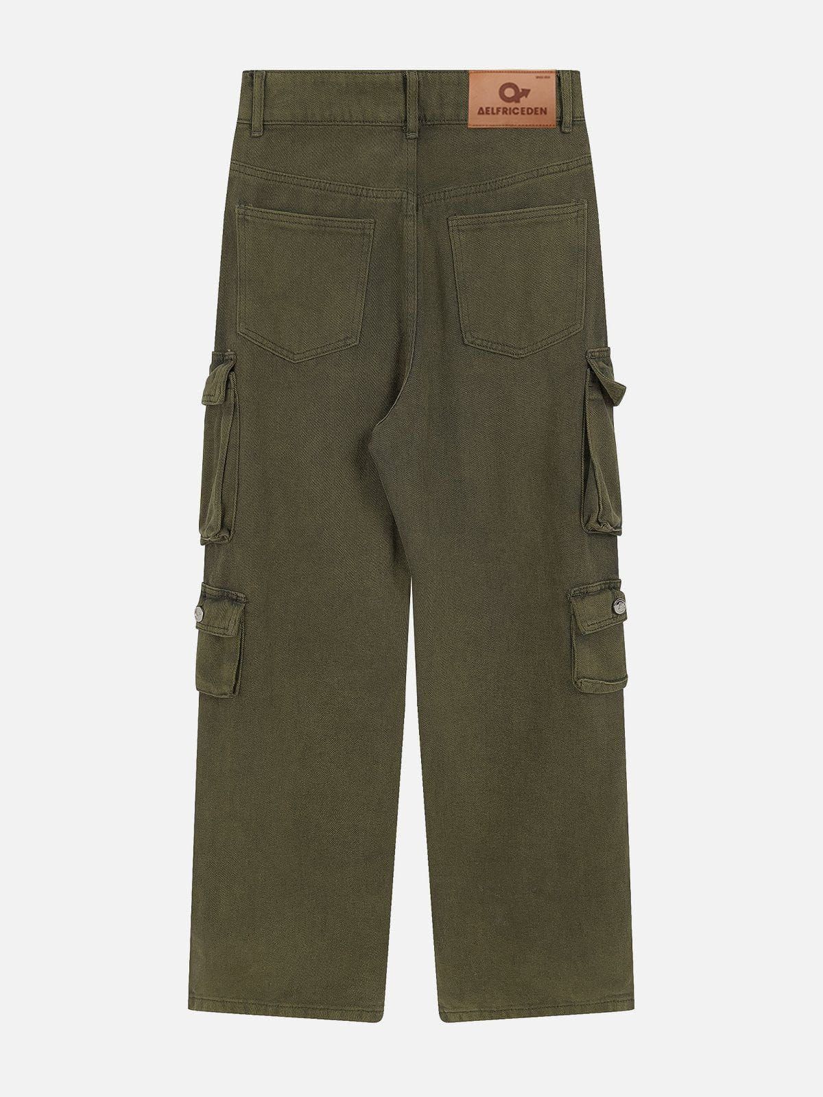 Aelfric Eden Multi-pocket Straight Cargo Pants sold by Aelfric Eden product image thumbnail 6