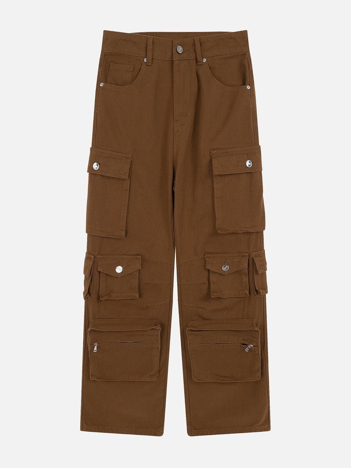 Aelfric Eden Multi-pocket Straight Cargo Pants sold by Aelfric Eden product image thumbnail 5