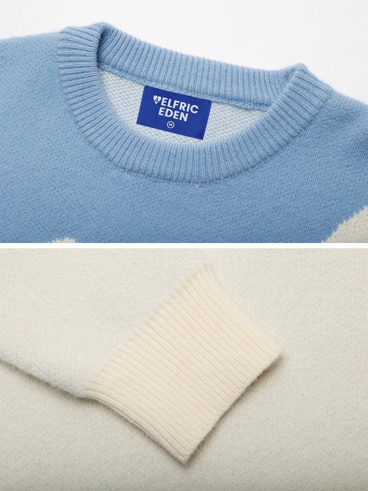 Aelfric Eden Ocean Elements Color Blocking Sweater sold by Aelfric Eden product image thumbnail 3