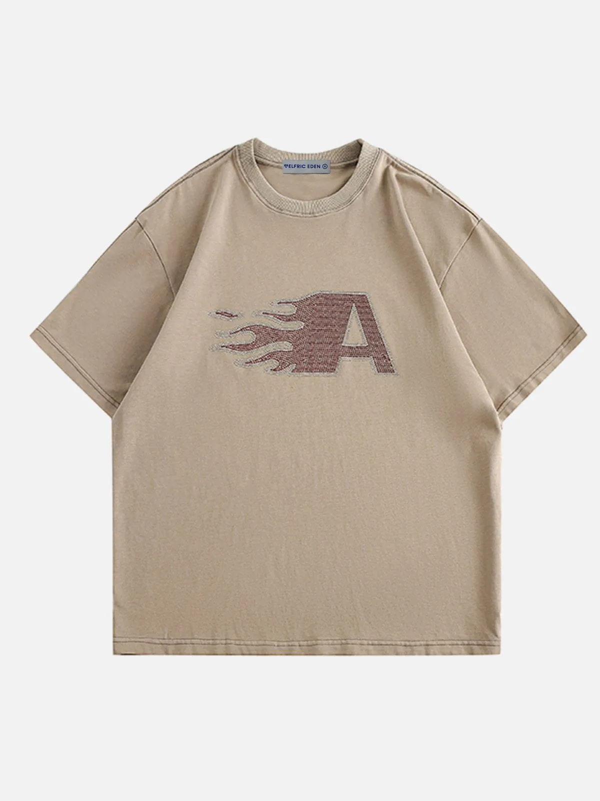 Aelfric Eden Hotfix Rhinestones Washed Tee sold by Aelfric Eden