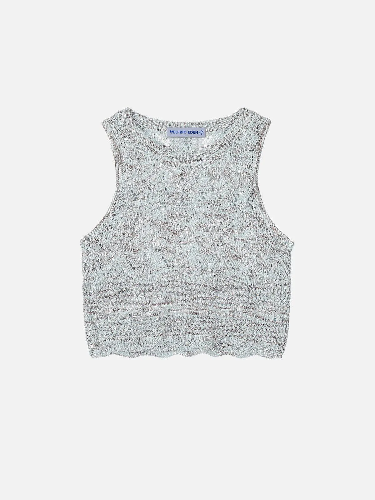 Knit Cut-out Tank Top sold by Aelfric Eden product image thumbnail 2