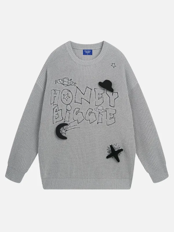 Aelfric Eden 3D Dimensional Pattern Sweater sold by Aelfric Eden