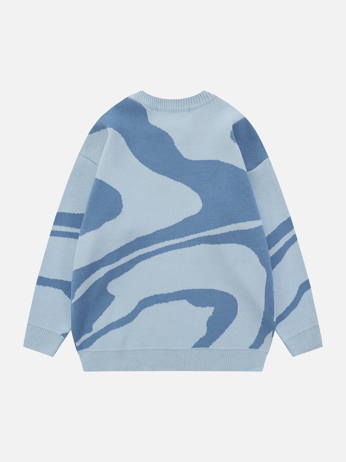 Aelfric Eden Color Block Graffiti Letter Sweater sold by Aelfric Eden product image thumbnail 2