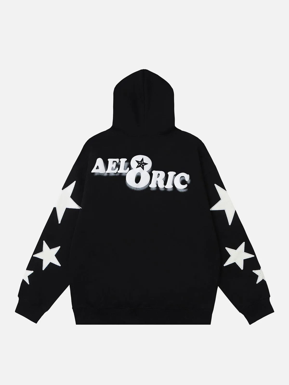 Aelfric Eden Star Applique Embroidery Hoodie sold by Aelfric Eden
