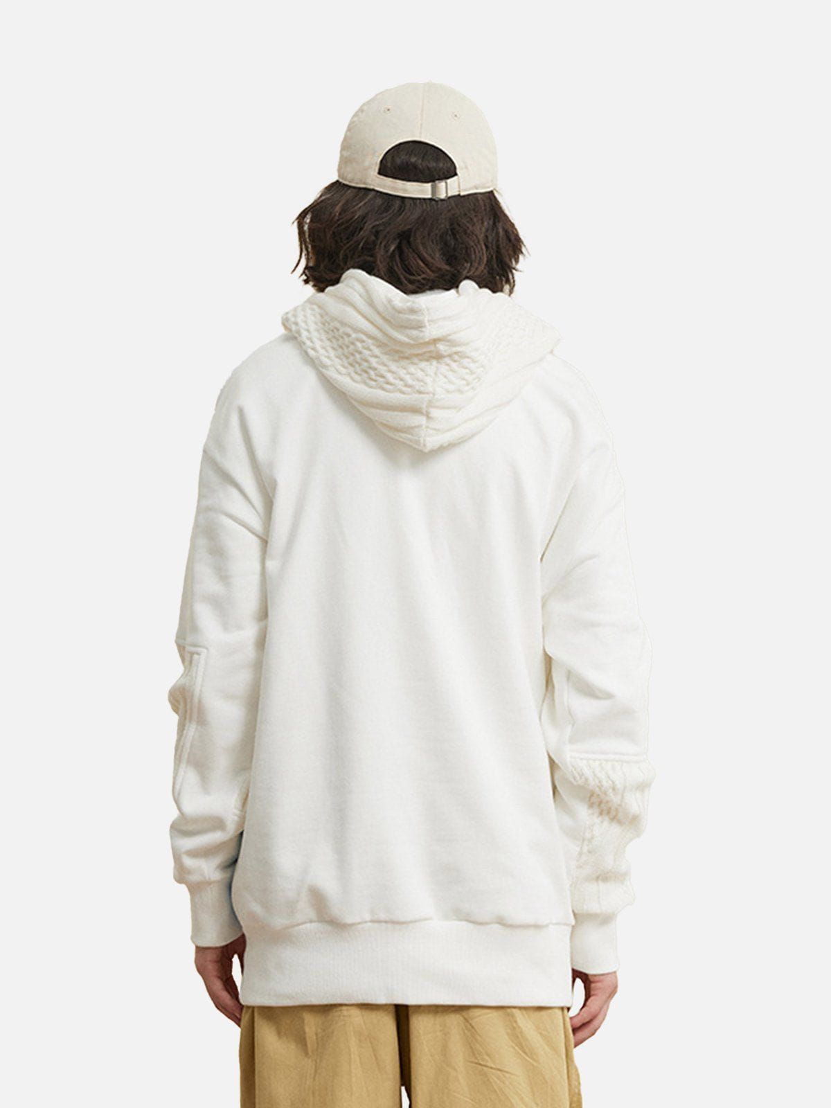 Aelfric Eden Knit Patchwork Hoodie sold by Aelfric Eden product image thumbnail 3