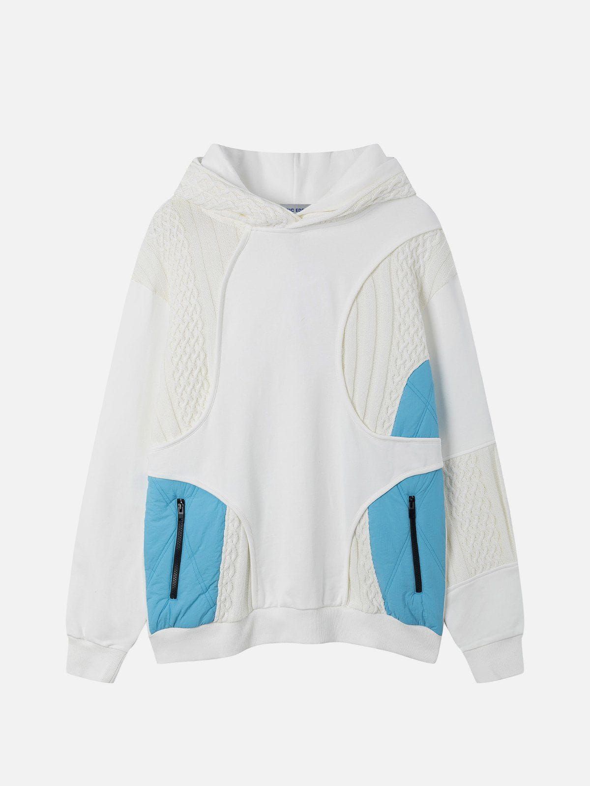 Aelfric Eden Knit Patchwork Hoodie sold by Aelfric Eden