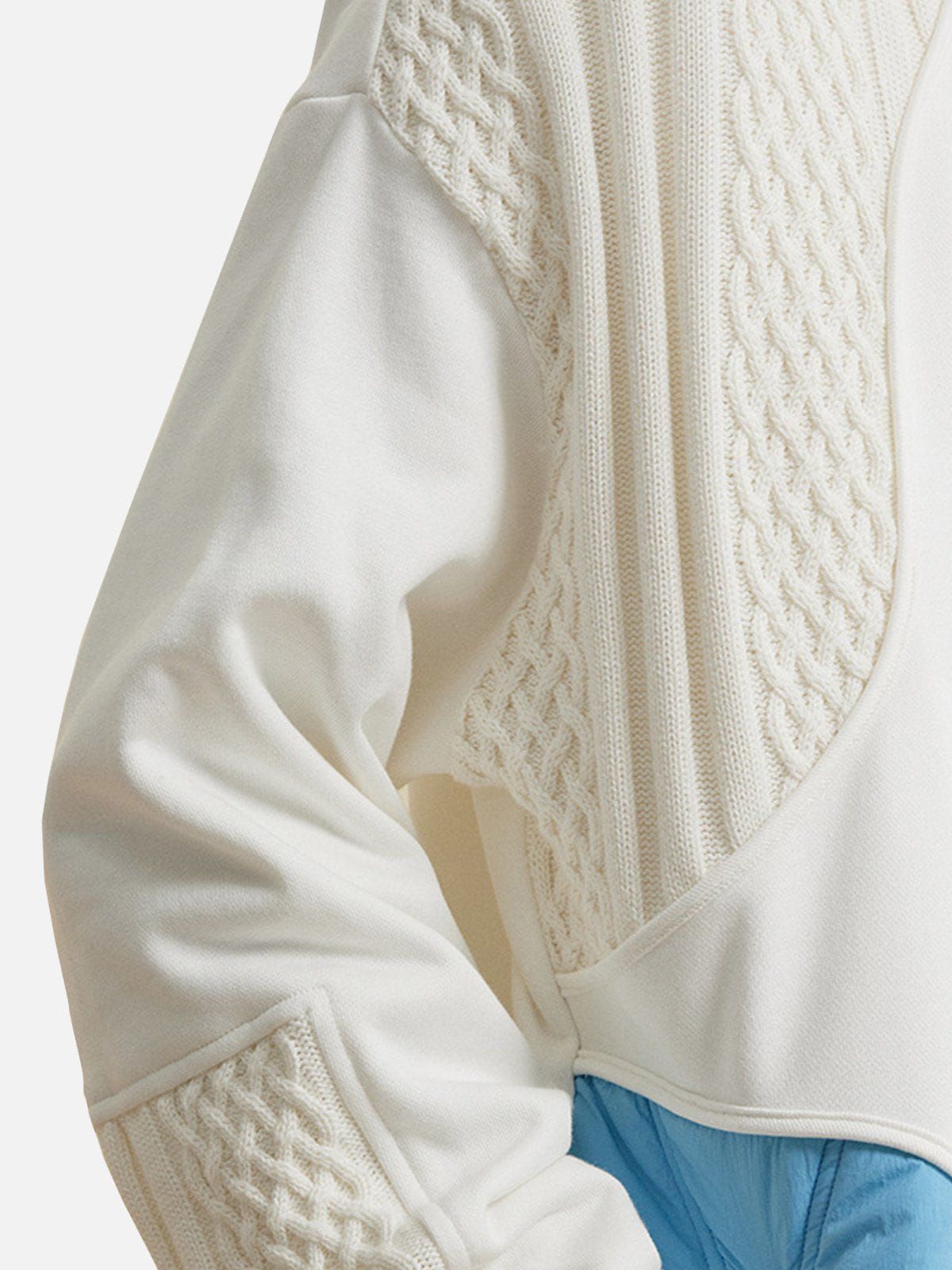 Aelfric Eden Knit Patchwork Hoodie sold by Aelfric Eden product image thumbnail 5