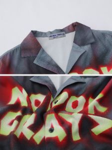 Aelfric Eden Abstract Flame Short Sleeve Shirts sold by Aelfric Eden