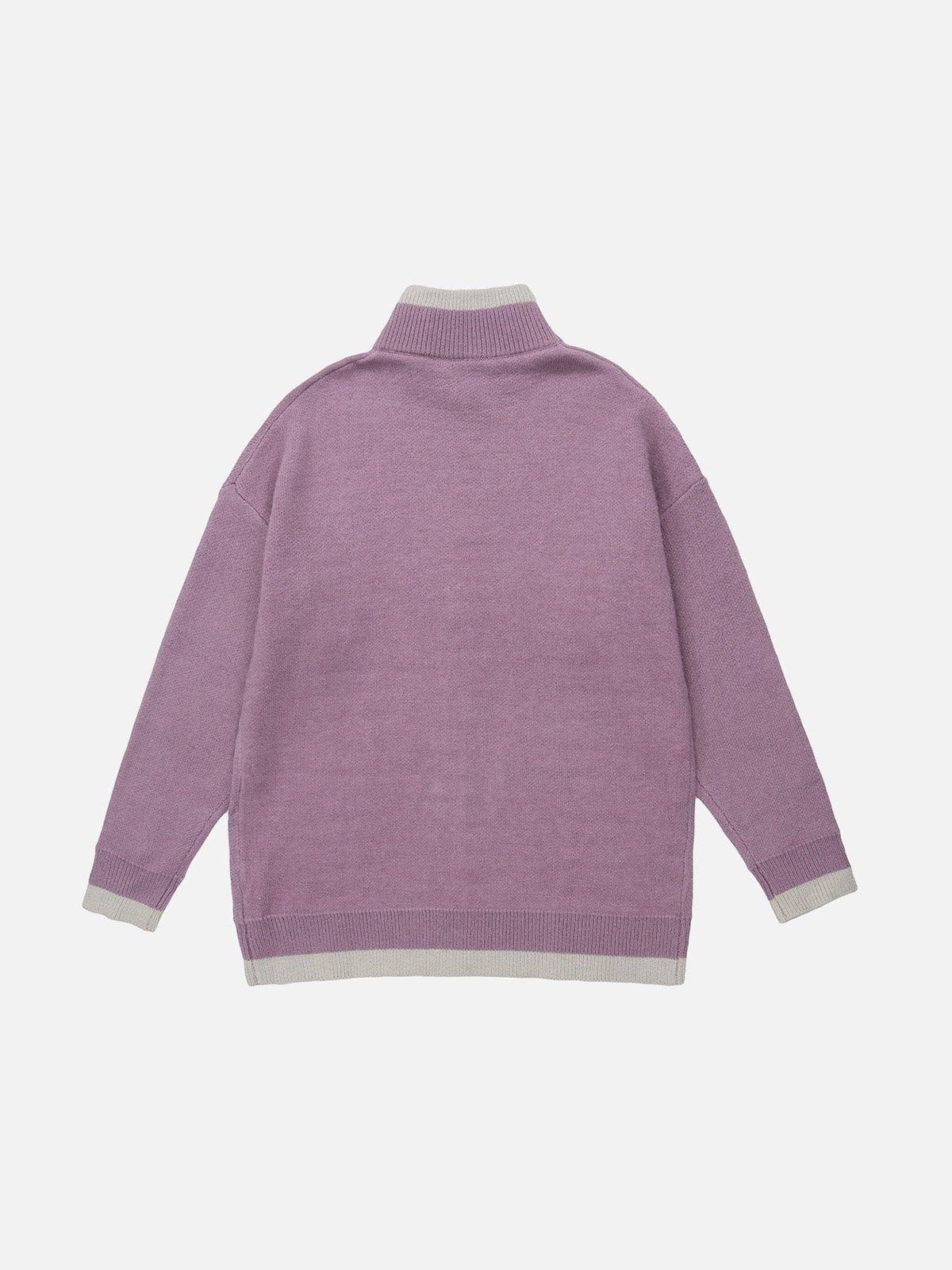 Aelfric Eden Stand Collar Butterfly Print Zip Cardigan sold by Aelfric Eden product image thumbnail 2